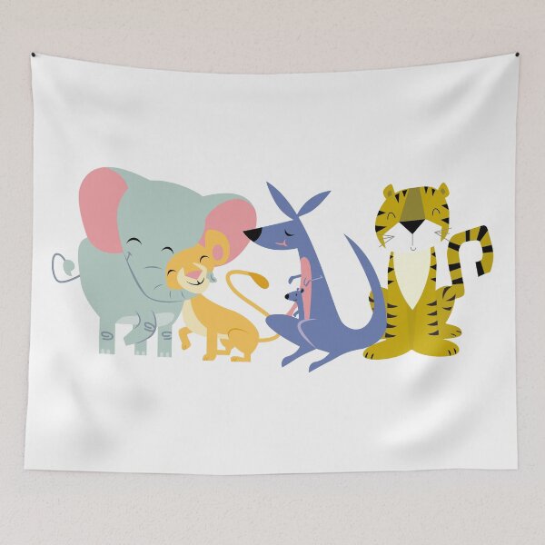 Item preview, Happy Animals! designed and sold by inkmachinejason.