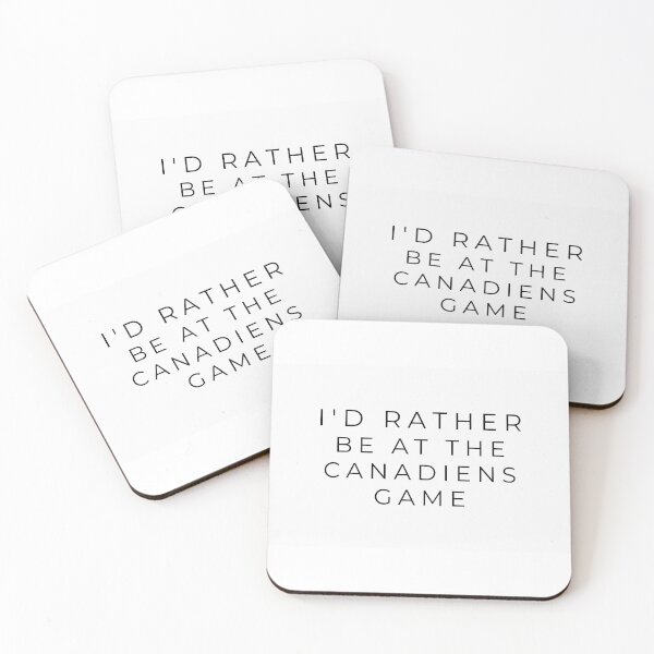Item preview, I’d rather be at the canadiens game designed and sold by adf-work.