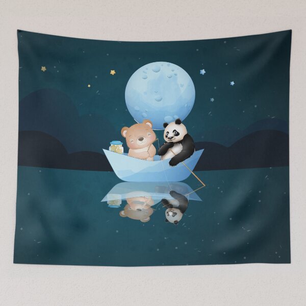 Item preview, Panda and Brownie designed and sold by Caroodoo.