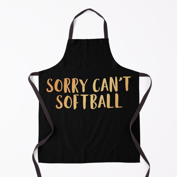 Item preview, Sorry Can't Softball designed and sold by edwinvisuals.