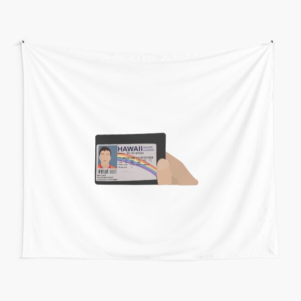 Mclovin Fake Id Tapestry