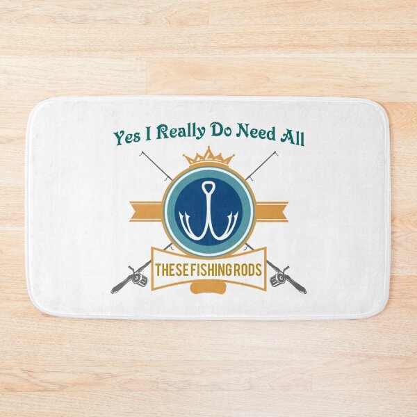 Item preview, Yes I do Really Need All These Fishing Rods Funny Sticker For Fishing Lovers. designed and sold by Sloyar.