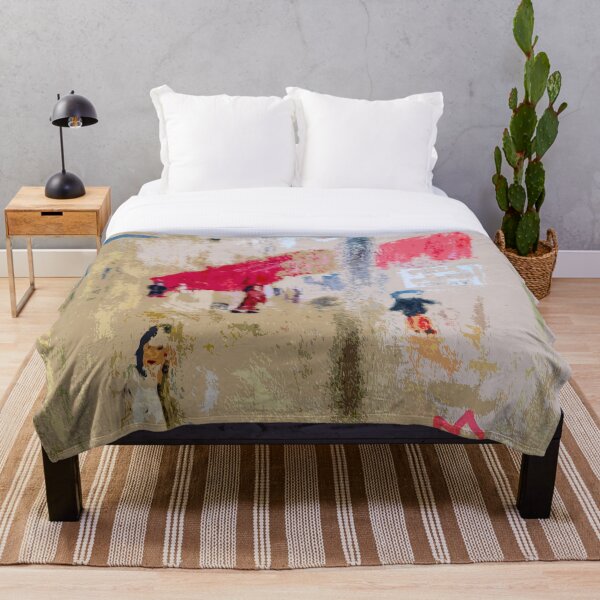 Item preview, Vibraciones en el centro de la calle en abstracto designed and sold by Marianne Madson.
