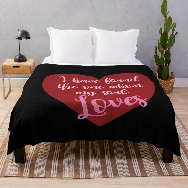 Item preview, I Have Found The One Whom My Heart Loves designed and sold by OliviaGbyKyro.