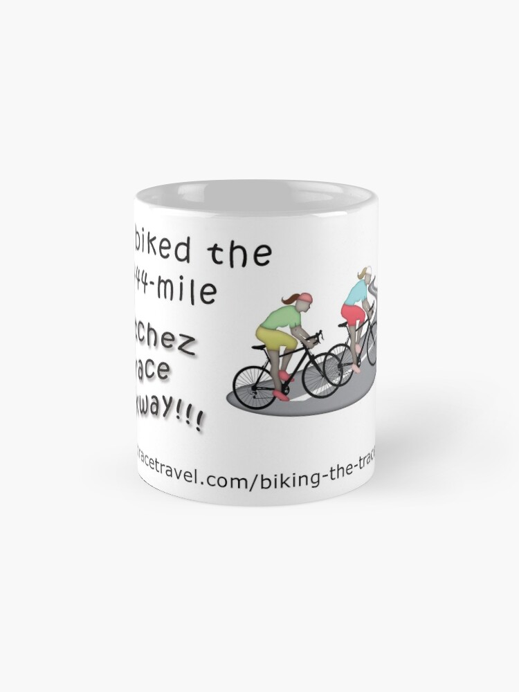 Thumbnail 4 of 6, Coffee Mug, We (two women) Bicycled the Natchez Trace Parkway. designed and sold by natcheztrace.