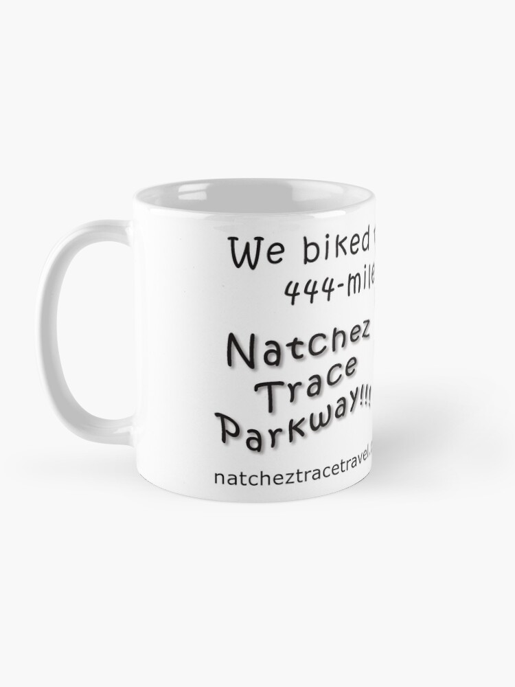 Thumbnail 3 of 6, Coffee Mug, We (two women) Bicycled the Natchez Trace Parkway. designed and sold by natcheztrace.
