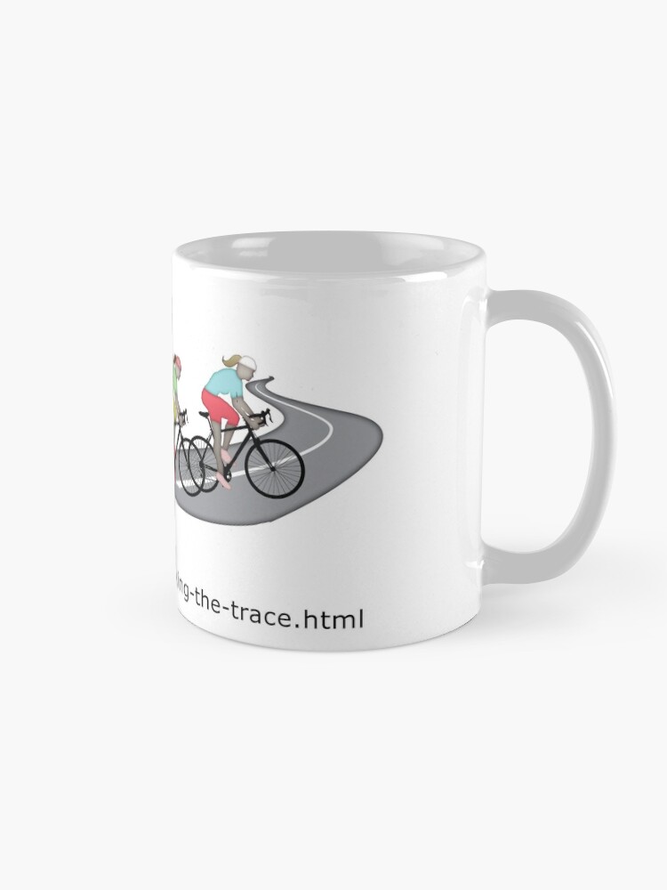 Thumbnail 5 of 6, Coffee Mug, We (two women) Bicycled the Natchez Trace Parkway. designed and sold by natcheztrace.