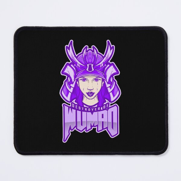 Item preview, Destroyer of Wumao Hunter Gamer Badge Samurai Purple designed and sold by ReRevolution.