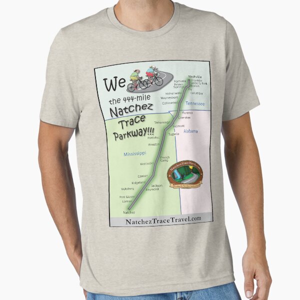 We (two women) Bicycled the Natchez Trace Parkway. Essential T-Shirt