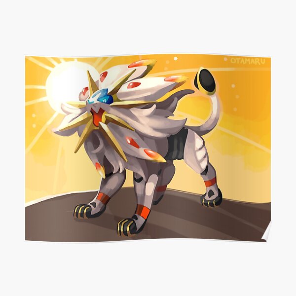 Pokémon - Solgaleo Poster