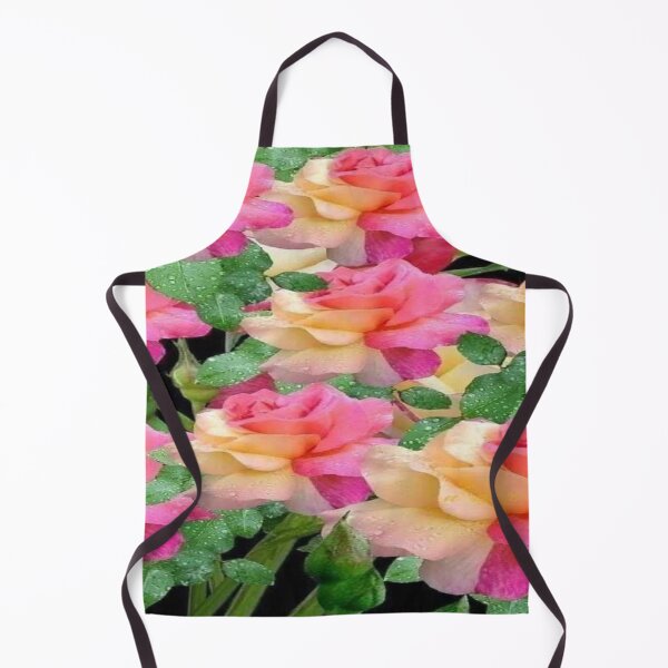 Item preview, Beautiful Exotic Blooming Pink and Cream Roses designed and sold by CheeryDK.
