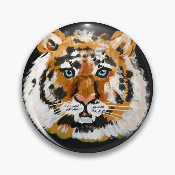 Item preview, Painterly tiger designed and sold by Ilze Lucero.