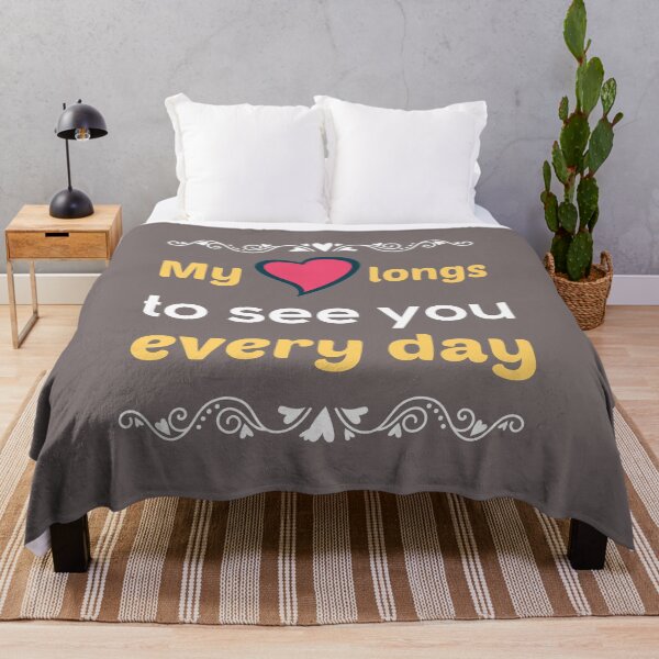 Item preview, my heart longs to see you every day designed and sold by StimulusArt.