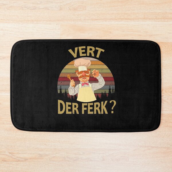 Item preview, Vert Der Ferk  cook Swedish Chef Funny tshirt  2019 saying Men Women  Graphic designed and sold by JakieBadere.