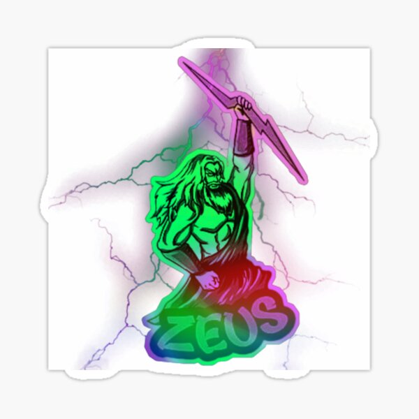 10/30/50pcs Greek Mythology Khaos Stickers Zeus Graffiti Sticker