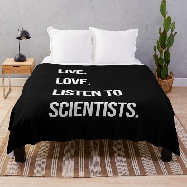 Item preview, Live Love Listen to Scientists designed and sold by positivehustler.