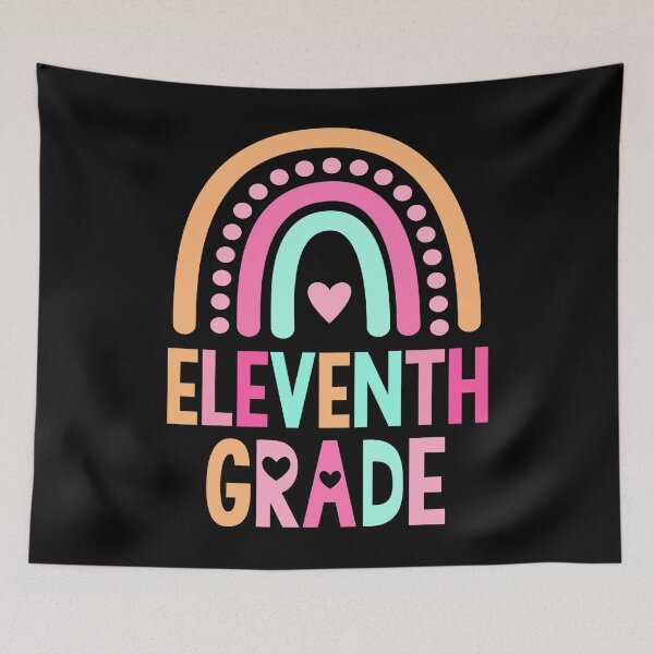 Item preview, Back To School eleventh Grade Rainbow Kids Women Men 11th grade designed and sold by Zeus-Studio.