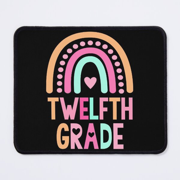 Item preview, Back To School twelfth Grade Rainbow Kids Women Men 12th grade designed and sold by Zeus-Studio.
