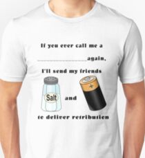 Assault and Battery fun shirt Unisex T-Shirt