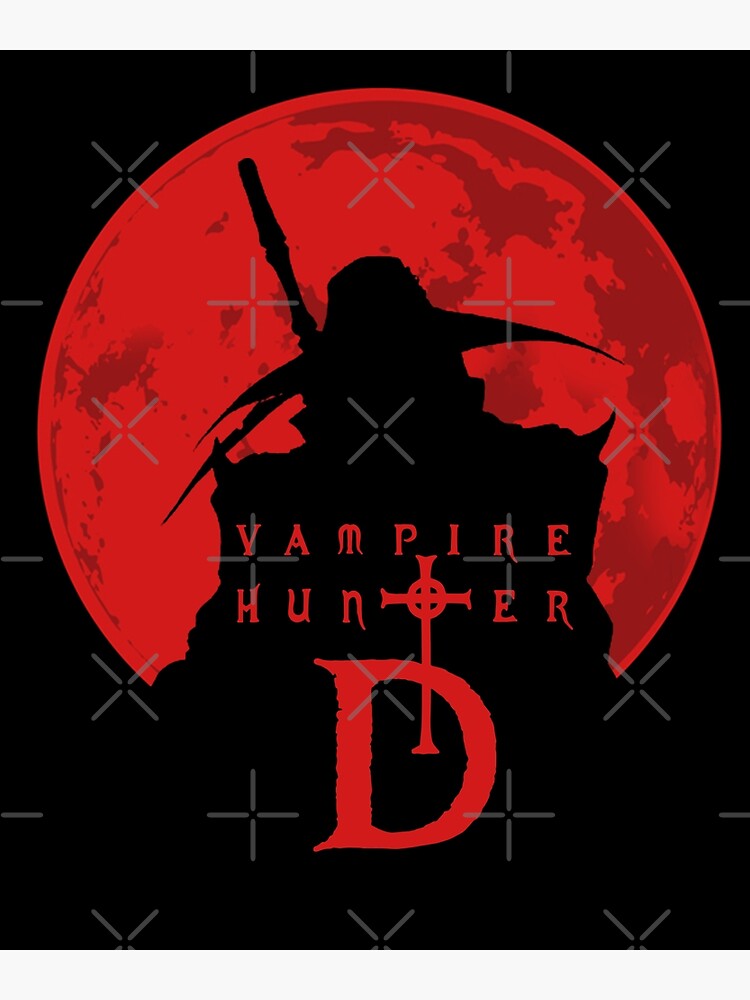 Lord Vampire Hunter D film anime poster Poster for Sale by