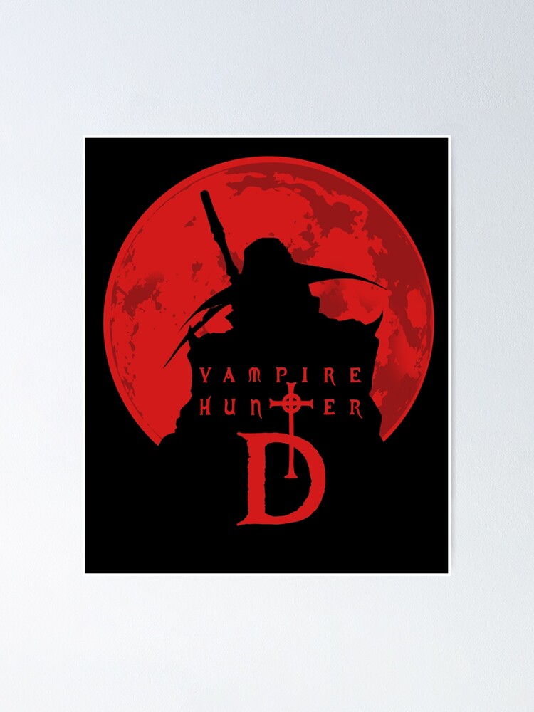 Lord Vampire Hunter D film anime poster Poster for Sale by