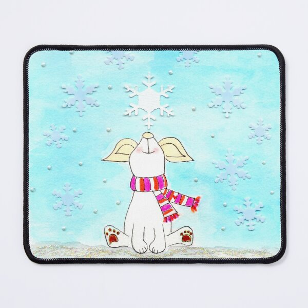 Item preview, Eva Sniffing Snowflakes designed and sold by Mahli's Artful Whimsy.