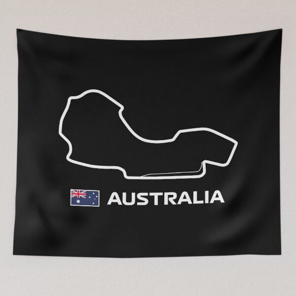 Item preview, Circuit 2022 - Third Race of the Season (Australian GP - Black BG) designed and sold by FilipeFerreira.