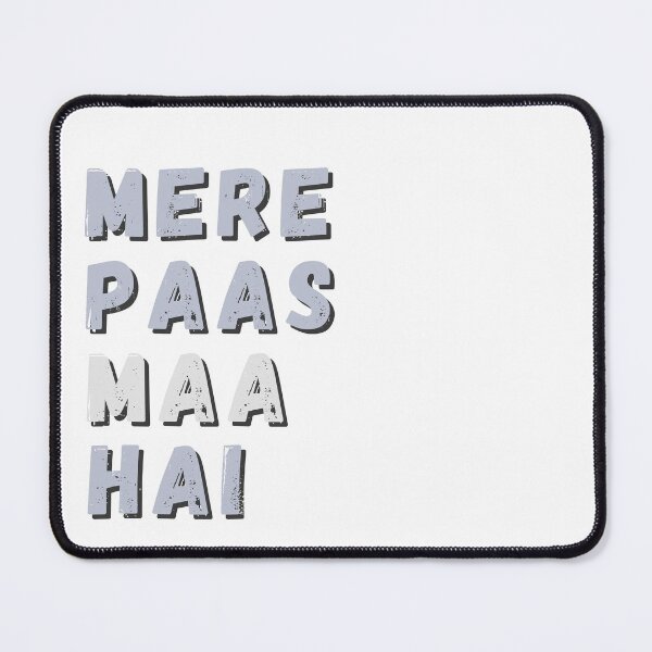 Item preview, Mere Paas Maa Hai designed and sold by BrownGirlMantra.