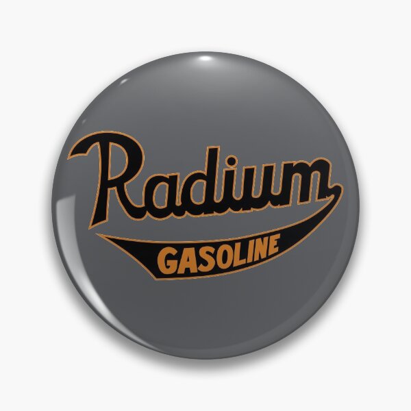 Item preview, Radium Gasoline - Distressed Grey - Vintage Logos designed and sold by Mystalope.