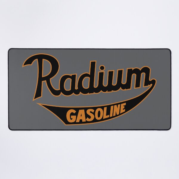 Item preview, Radium Gasoline - Distressed Grey - Vintage Logos designed and sold by Mystalope.