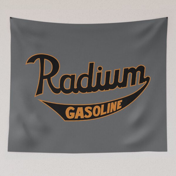 Item preview, Radium Gasoline - Distressed Grey - Vintage Logos designed and sold by Mystalope.
