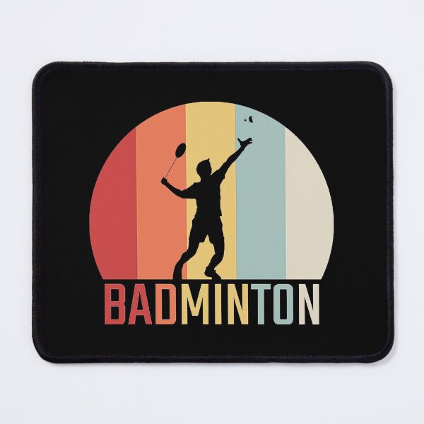 Item preview, Badminton Player Retro designed and sold by Slightly131.