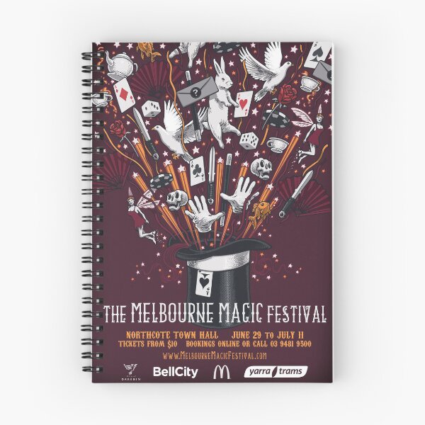 Item preview, El cartel del Festival de Magia de Melbourne 2015 designed and sold by MelbMagicFest.