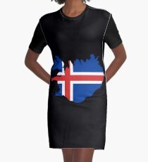ICELAND Graphic T-Shirt Dress