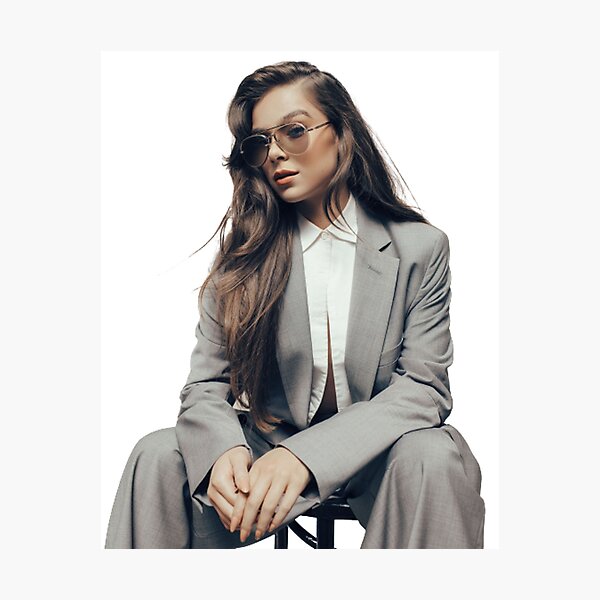 Item preview, Hailee Steinfeld in a grey suit designed and sold by bertapenem97.