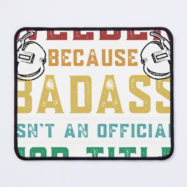 Item preview, Welder Badass Job Title Vintage Welding Fabricator designed and sold by andrewbowen119.