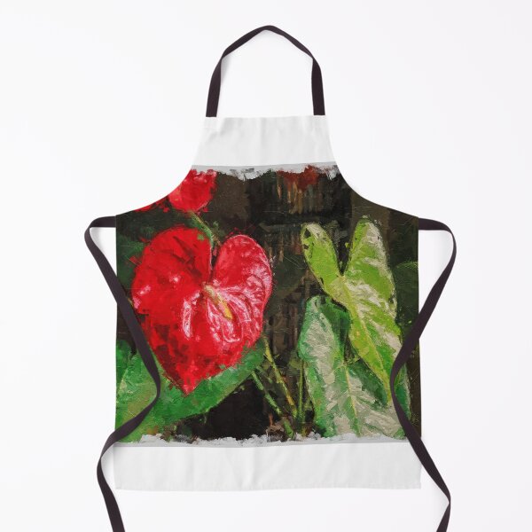 Item preview, A Large, Red Heart-shaped Anthurium For Valentine's Day designed and sold by Mano Chandra Dhas.