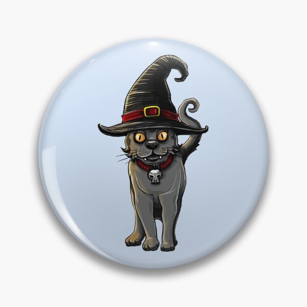 Item preview, Cat Wearing Witch Hat   designed and sold by Macico-shop.