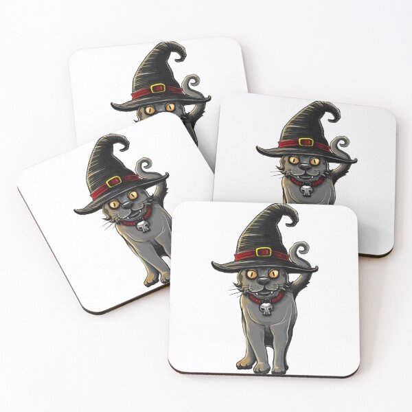 Item preview, Cat Wearing Witch Hat   designed and sold by Macico-shop.