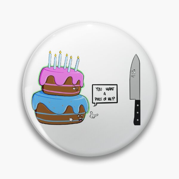 Item preview, Cake Slice against the Knife designed and sold by ArtByNabes.