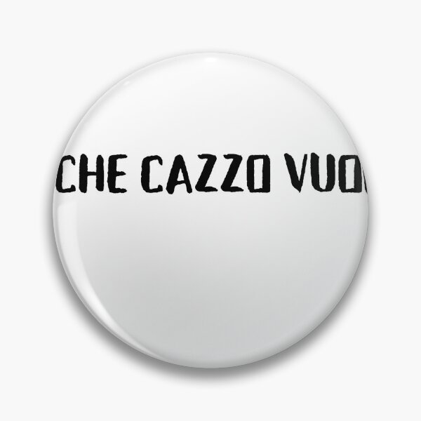 Item preview, che cazzo vuoi italian expression funny simple black and white  designed and sold by ItaliaQuotes.