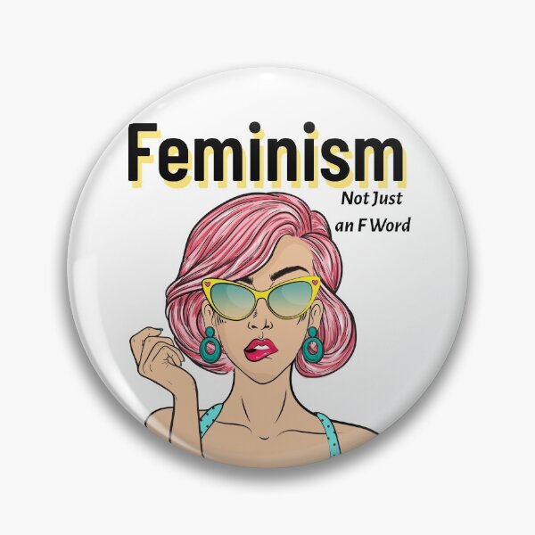 Item preview, Feminism Not Just an F Word designed and sold by RiadMannan.