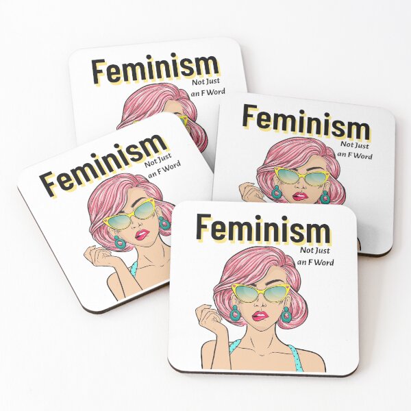 Item preview, Feminism Not Just an F Word designed and sold by RiadMannan.