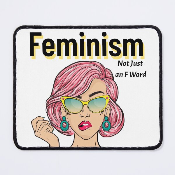 Item preview, Feminism Not Just an F Word designed and sold by RiadMannan.