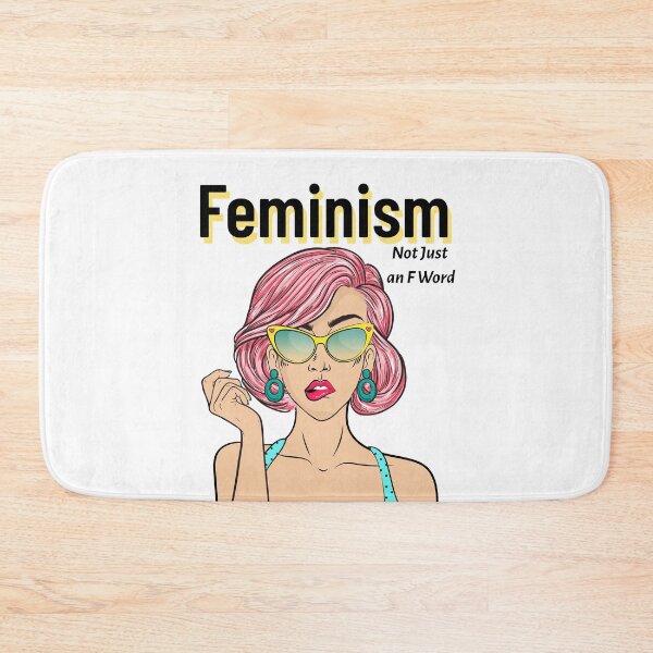 Item preview, Feminism Not Just an F Word designed and sold by RiadMannan.