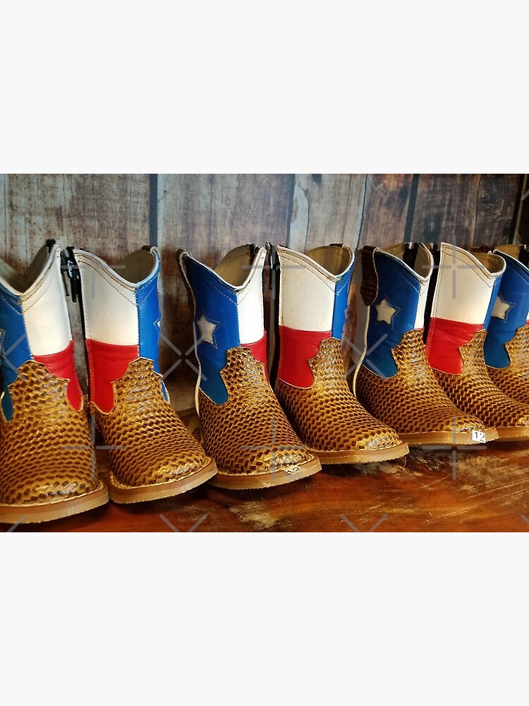 Texan boots / botas tejanas" Board Print for Sale by mgvazquez1026 | Redbubble