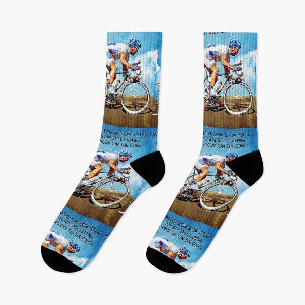 Item preview, Cycling No matter how slow you go you are still lapping everybody on the couch designed and sold by SimonsonNuala.