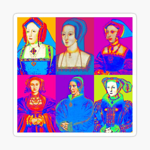 Six Wives of Henry VIII Sticker