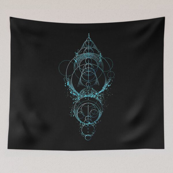 Item preview, Moon Phases - Sacred Geometry Classic T-Shirt designed and sold by Cristindges.