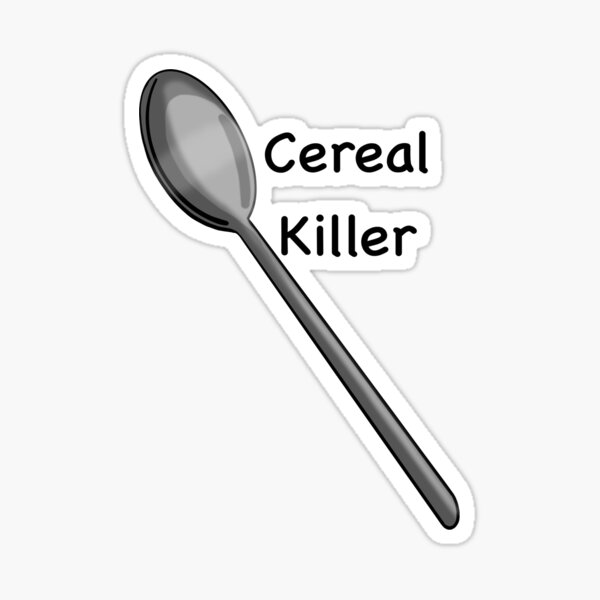 Cereal Killer Spoon Long Handle Spoons Flatware Drinking Tools Gadgets Esdtu